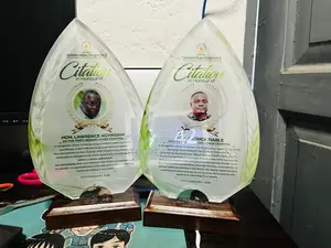 Crystal Plaque With Branding
