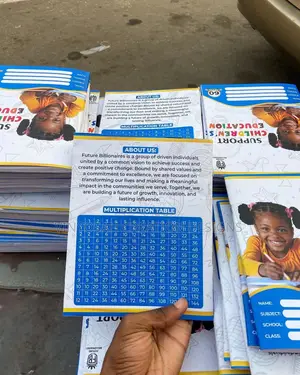Exercise Book With Printing