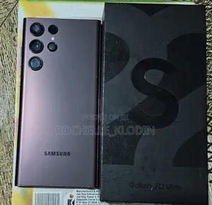 New Samsung Galaxy S22 Ultra 5G 256 GB Black