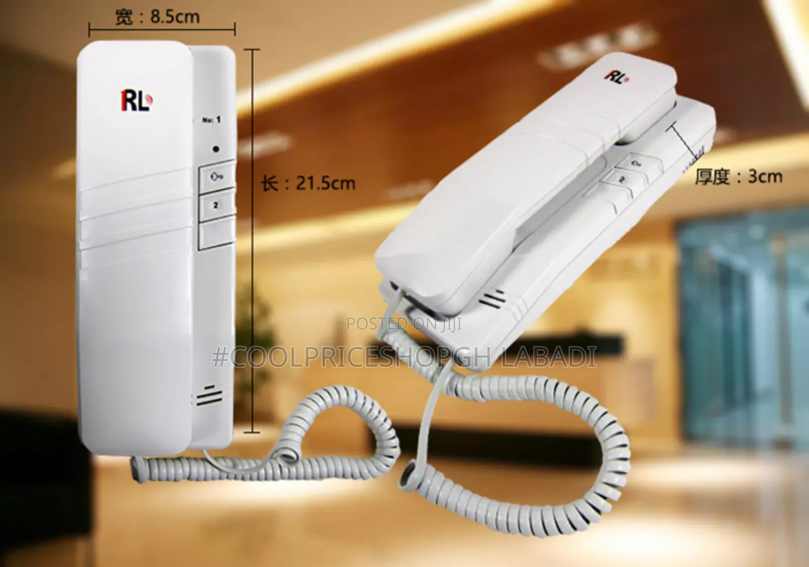 Two-Way Voice Intercom System - Home Doorbell