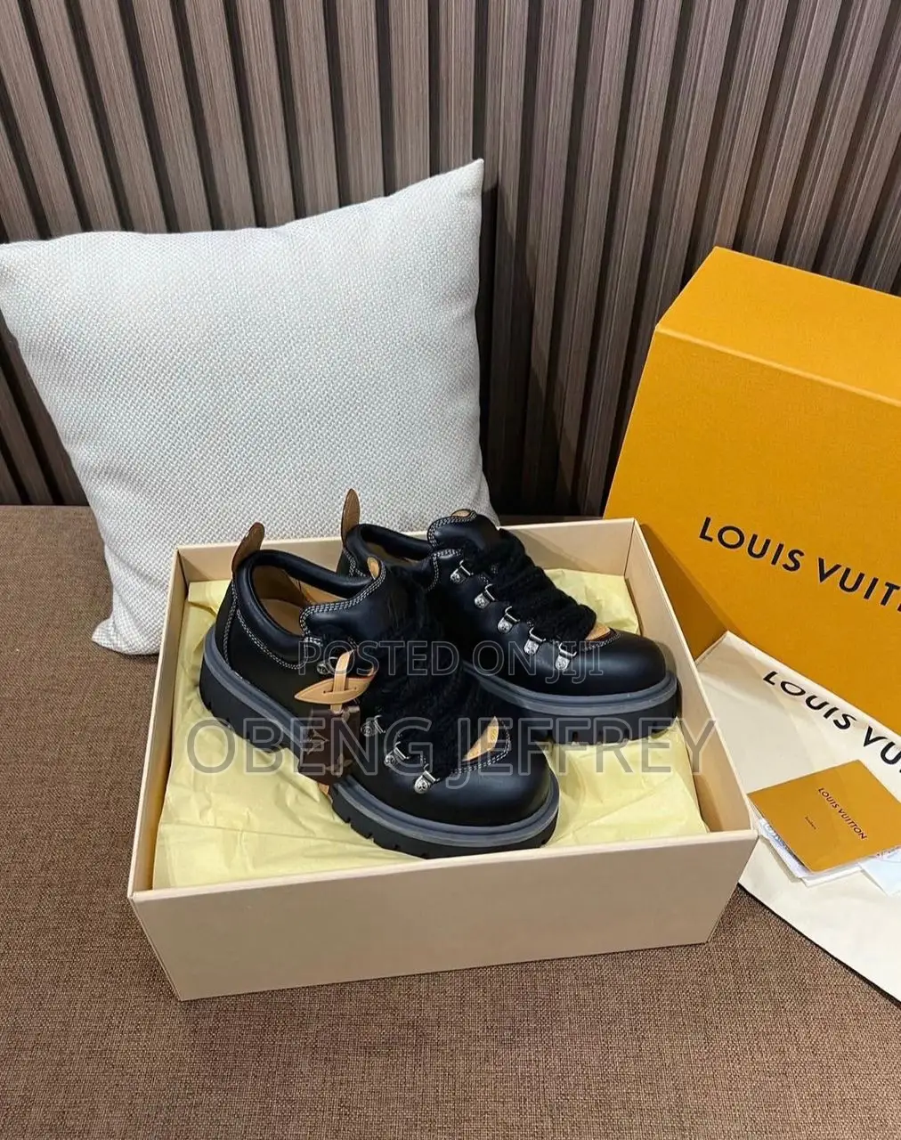 Original Louis Vuitton Remix Derby Black