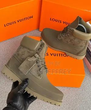 Original Louis Vuitton Timberland Green