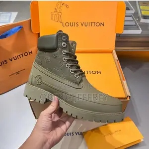 Original Louis Vuitton Timberland Green
