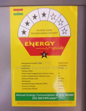 Energy Efficient And Powerful Cntronic 90 Liters Double Door Fridge