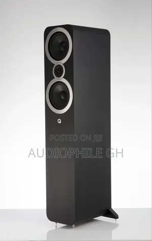 Q Acoustics 3050i Standing Speaker With Bookshelf and Center Speakers