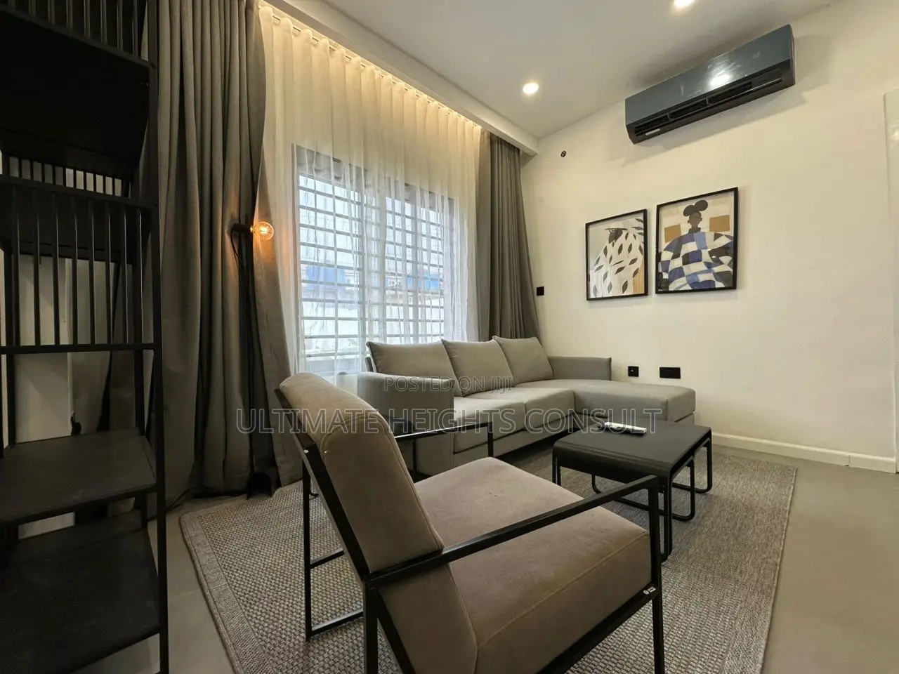 Furnished 2bdrm House in Labone, Coffee Shop Area for rent