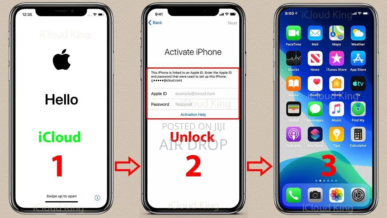 Icloud Bypass With With Signal and No Signal Check Description for Inf