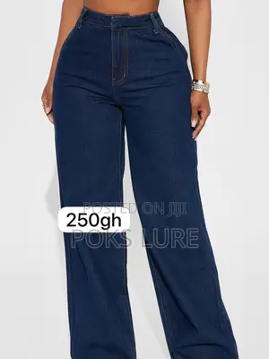 Jeans Trousers Wide Leg Very Comfortable