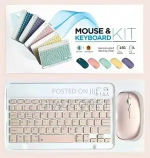 Rechargeable Bluetooth Slim Keyboard Mouse Combo