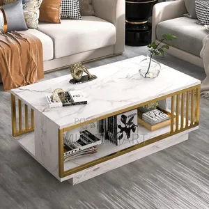 Marble Style Living Room Coffee Center Table