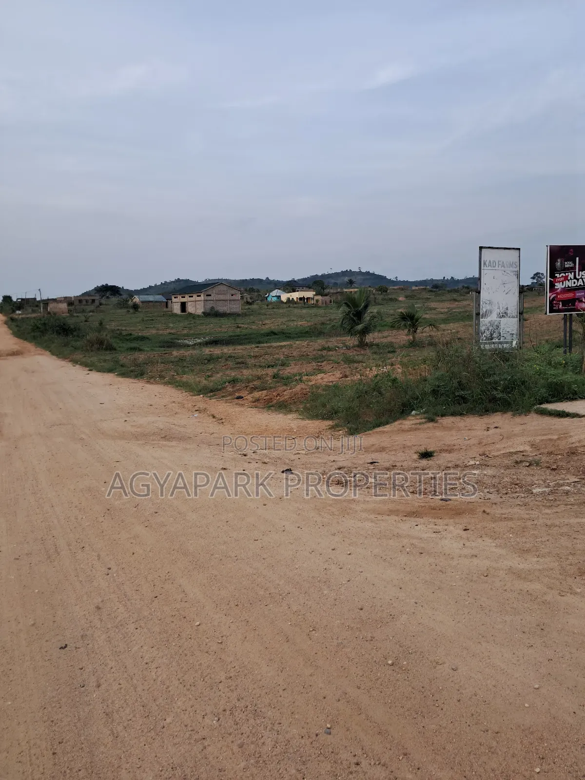 Roadside Land for Sale at Amasaman Obom