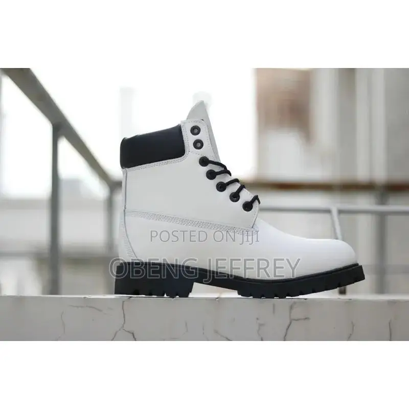 Original Timbeland Boot White With Black