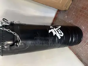 Black Professional Punching Bag