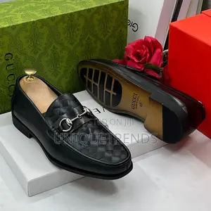 Luxury Gucci Leather Loafers