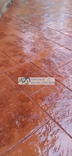 Floor Decorative Concrete Work #89