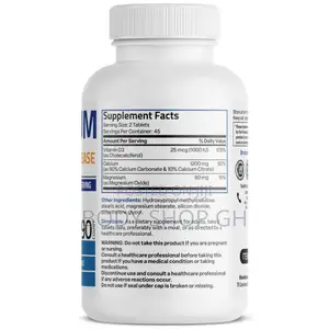 Bronson Calcium 1200 Mg Per Serving Sustained Release