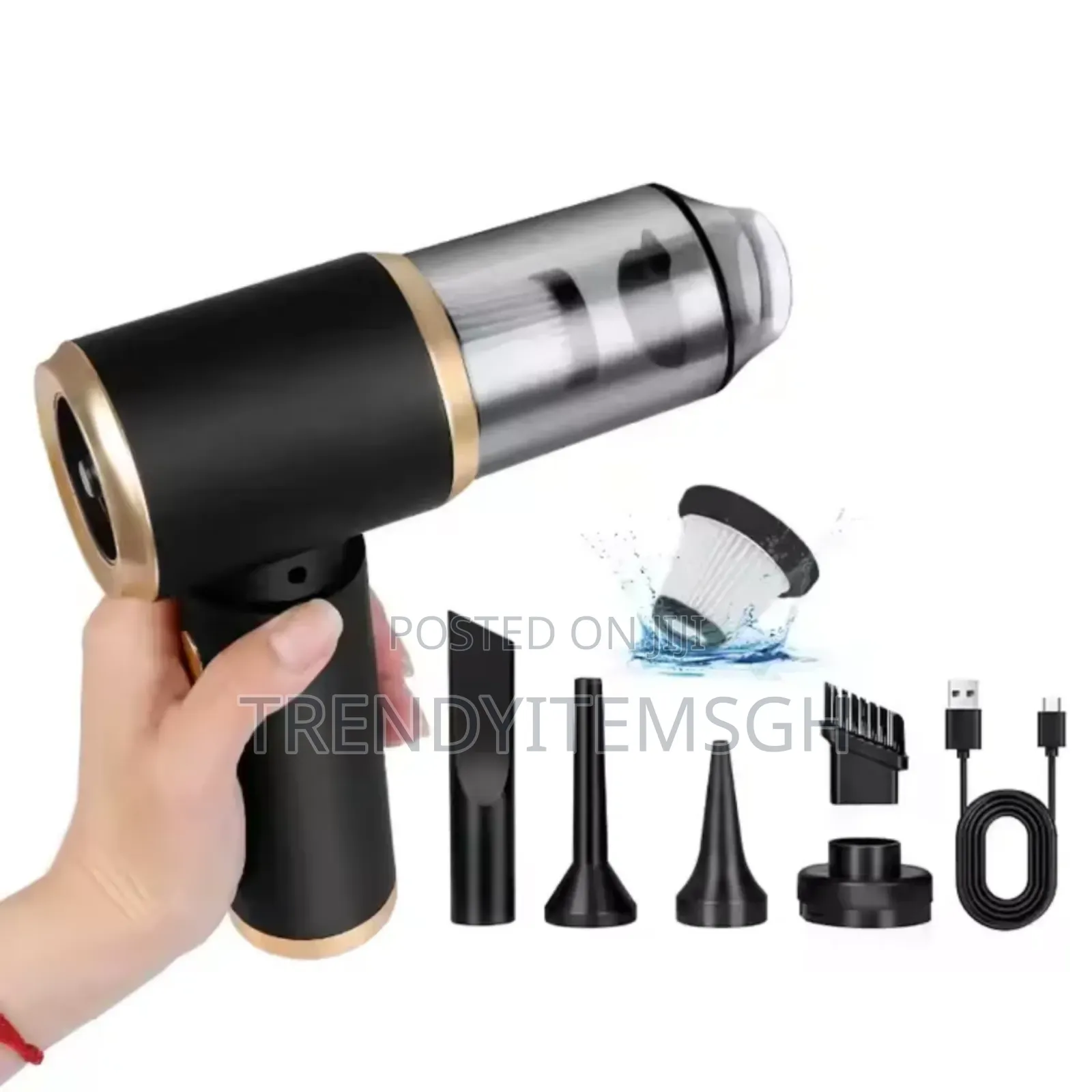 2 in 1 Portable Cordless Handheld Vacuum Cleaner