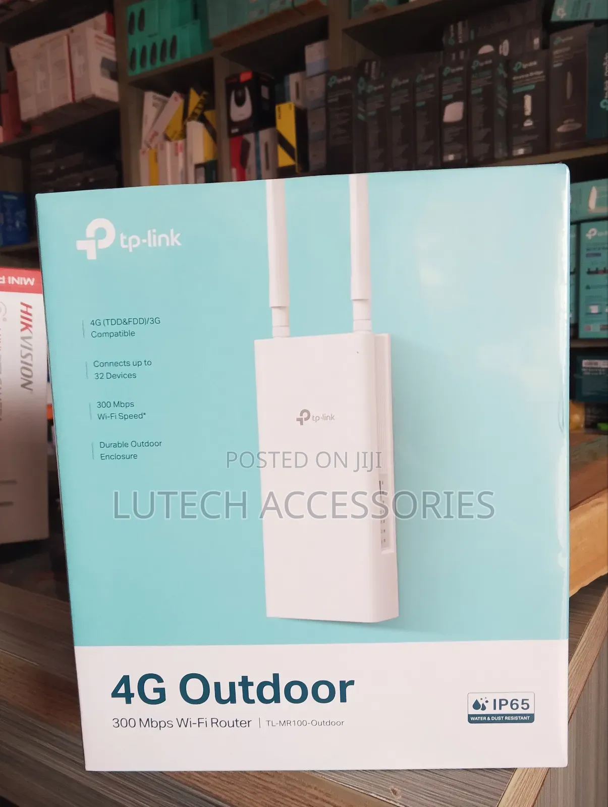 Tp Link 4g Outdoor 300 MBPS Wi-Fi Router (Tl-Mr100 Outdoor)