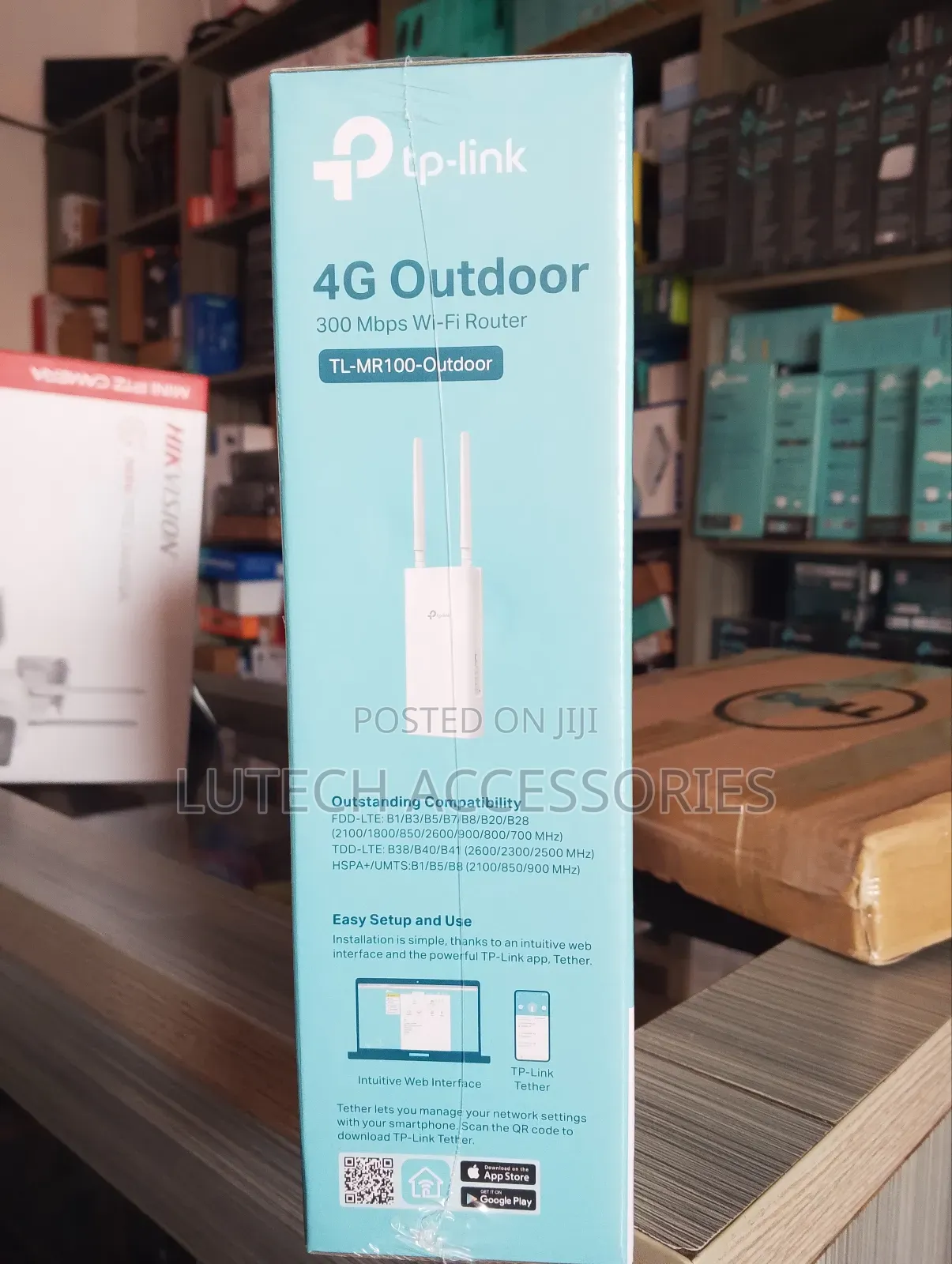 Tp Link 4g Outdoor 300 MBPS Wi-Fi Router (Tl-Mr100 Outdoor)