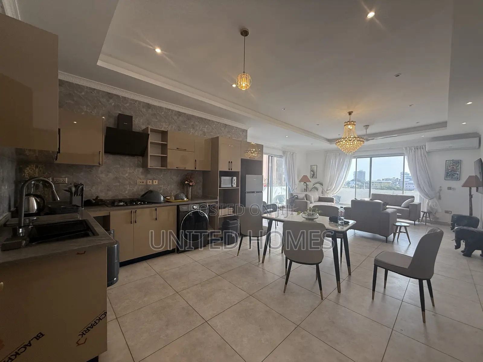 Furnished 2bdrm Apartment in Osu for rent