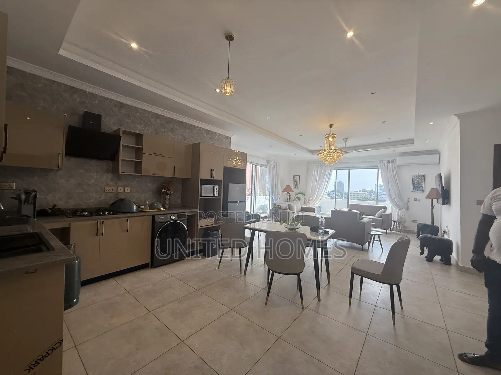 Furnished 2bdrm Apartment in Osu for rent