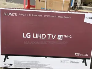 Brand New Lg 50”Uhd 4K Smart Digital Satellite Led Tv