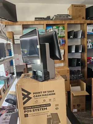 Double Screen Pos Point of Sale Terminal With Inbuilt Receipt Printer
