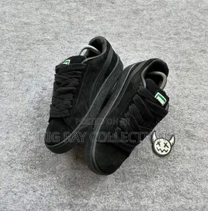 Puma Suede Xl Big Kid “Black”