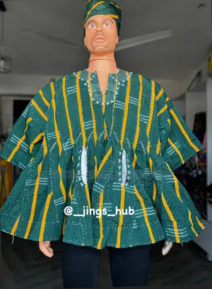 Green and Yellow Smock
