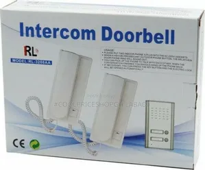 Dual Telephone Audio Intercom Doorphone