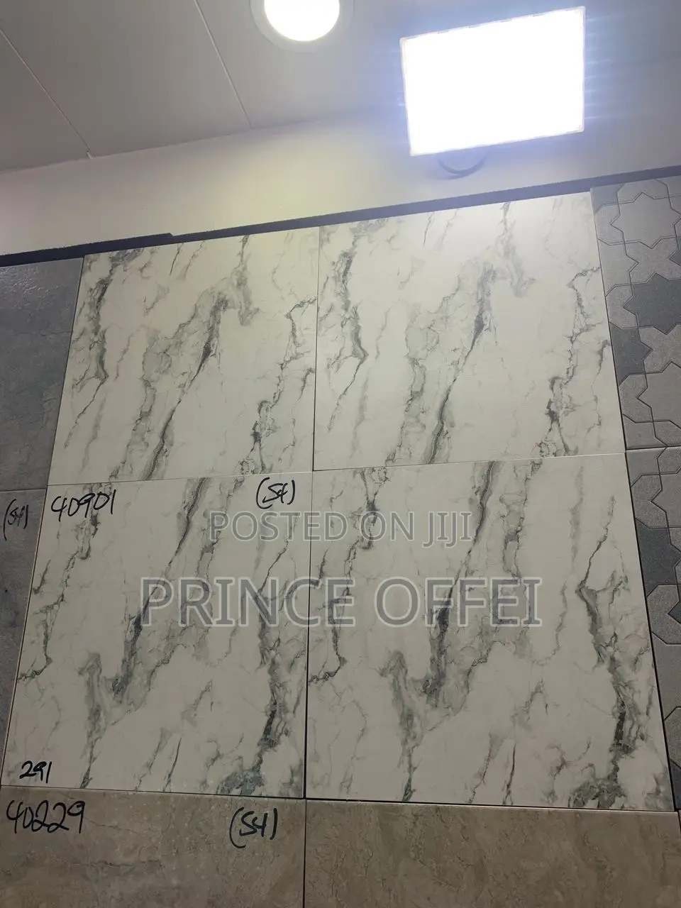 40/40cm Ghana Made Floor Tiles. Unpolished