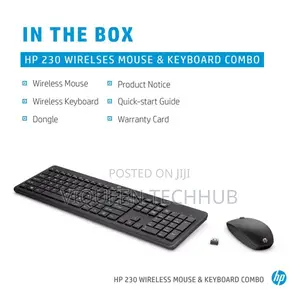 Hp Wireless Keyboard Mouse H-528 (2.4g)