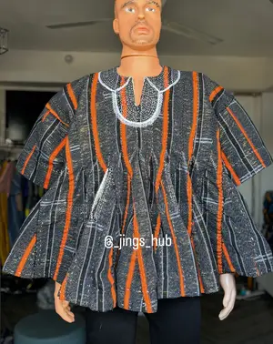 Black and Orange Fugu