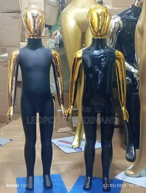Kids Dummy Black and Gold
