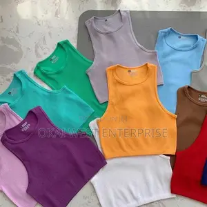 Chic Sporty Exposed Navel Vest - Your New Go-to for Versatile Style