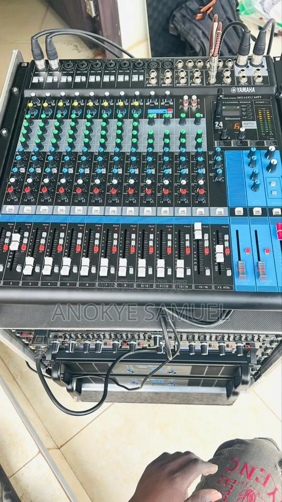 Sound Speakers With Mixers,microphones Etc