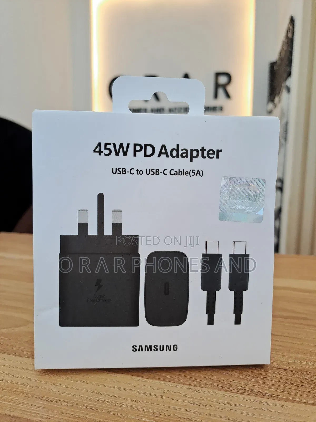 Samsung 45watt Charger (Original)