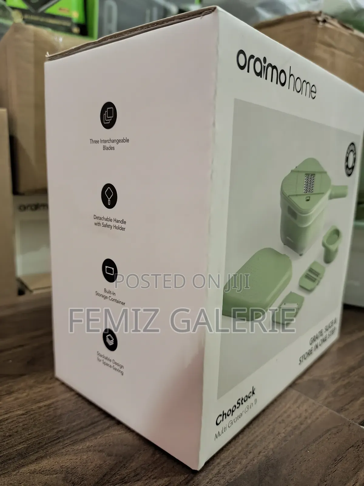 Oraimo Chopstack Multi Grater 3in1