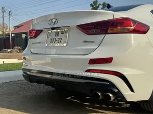 Hyundai Elantra Sport 2018 White