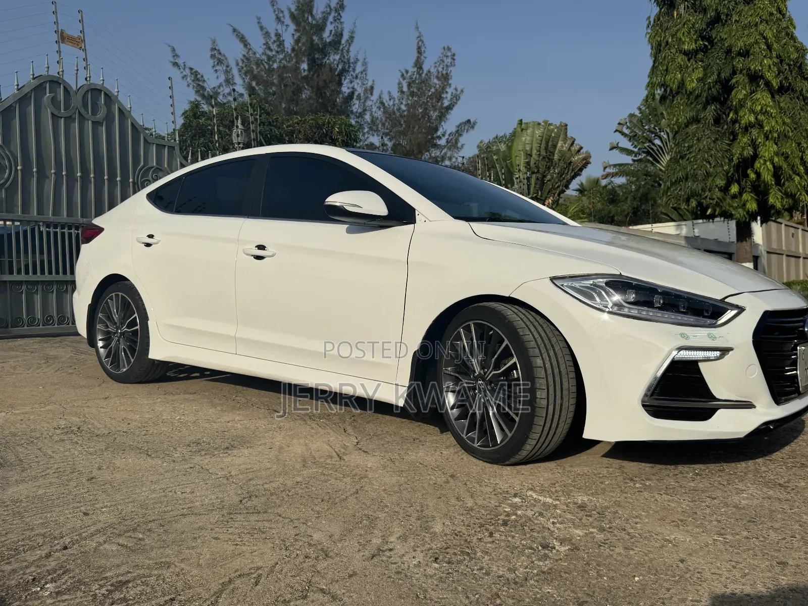 Hyundai Elantra Sport 2018 White