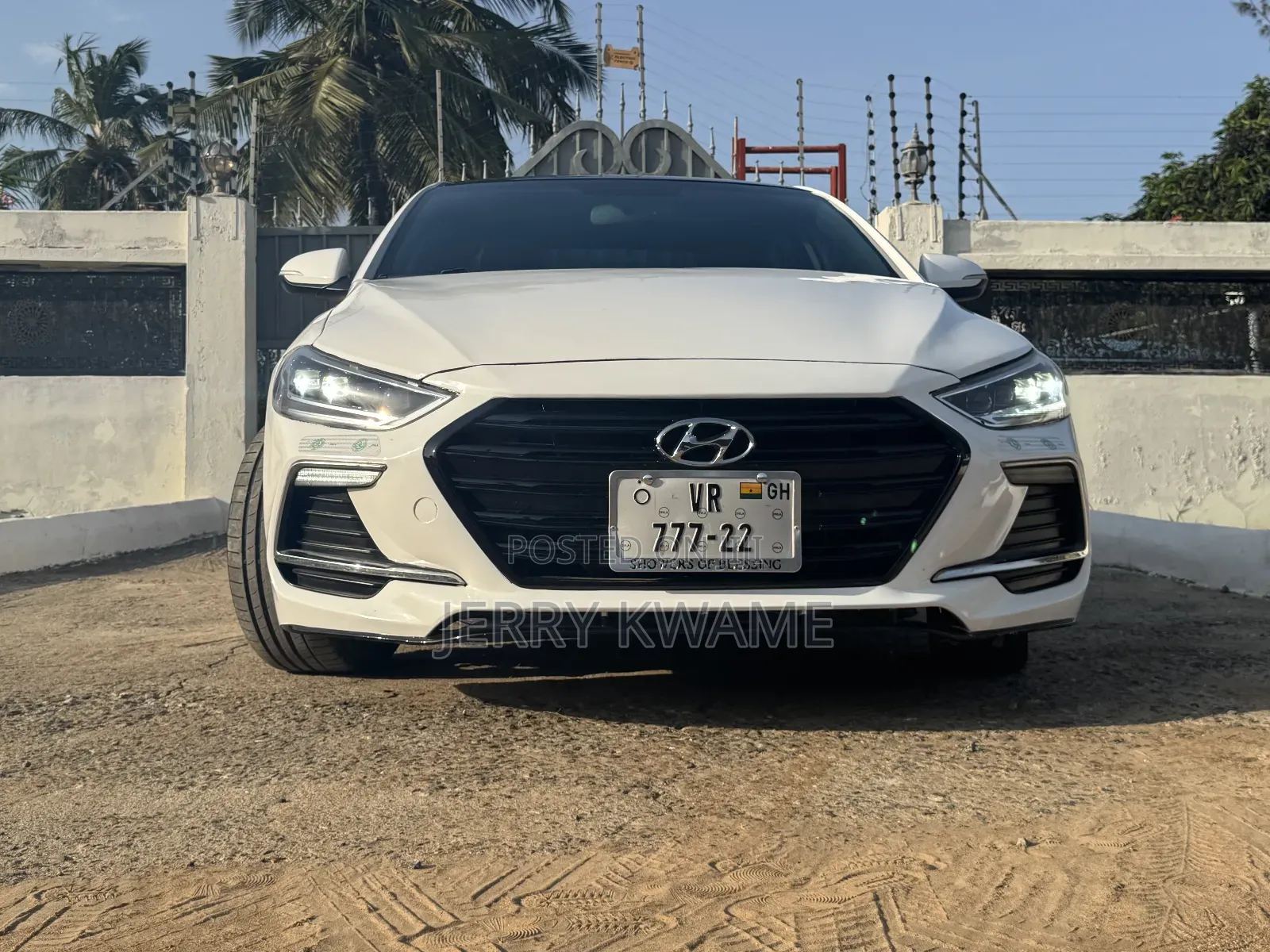Hyundai Elantra Sport 2018 White