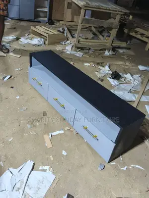 Unique Two Colors Tv Stand