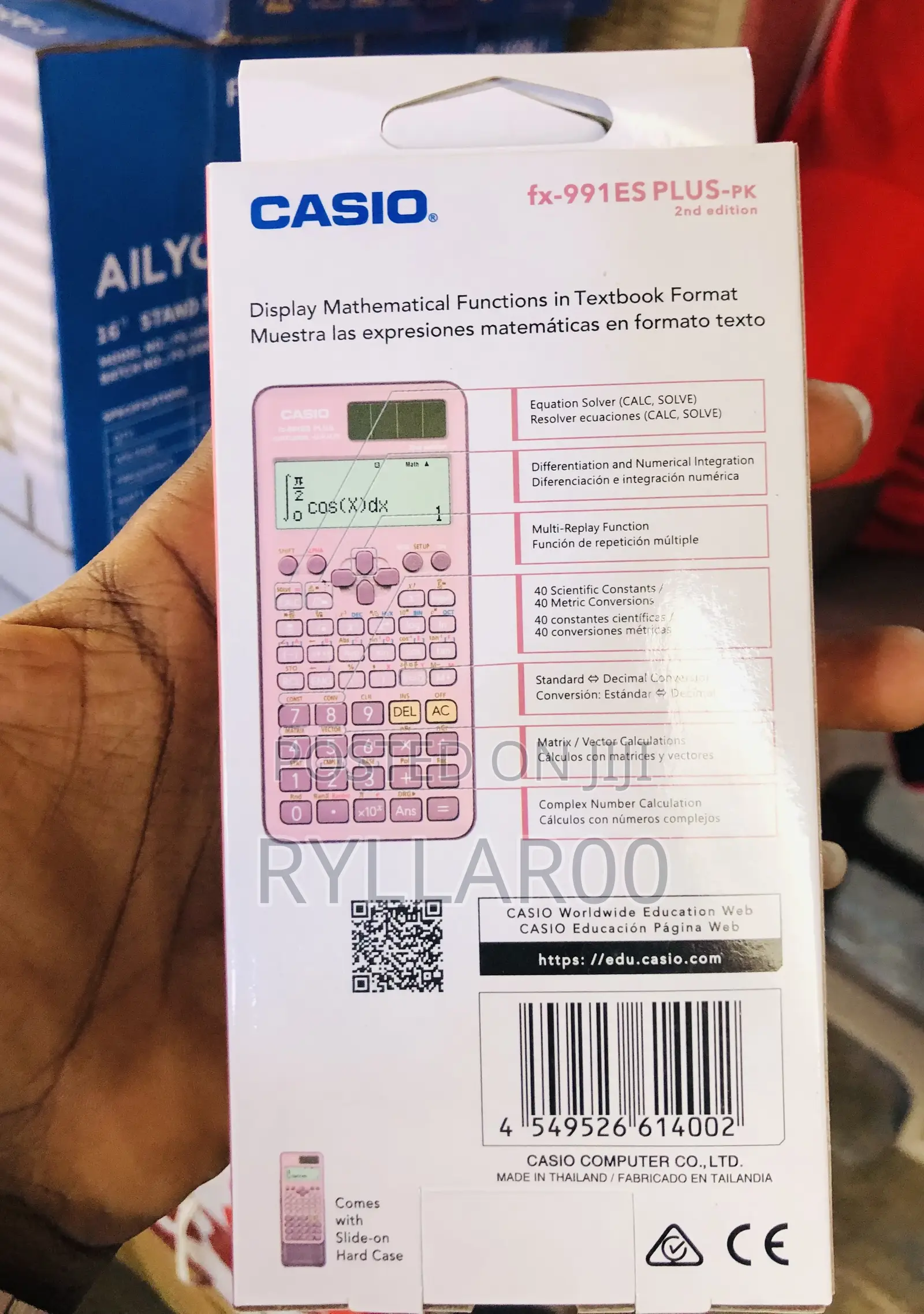 Casio Scientific Calculator(Pink) 2nd Edition