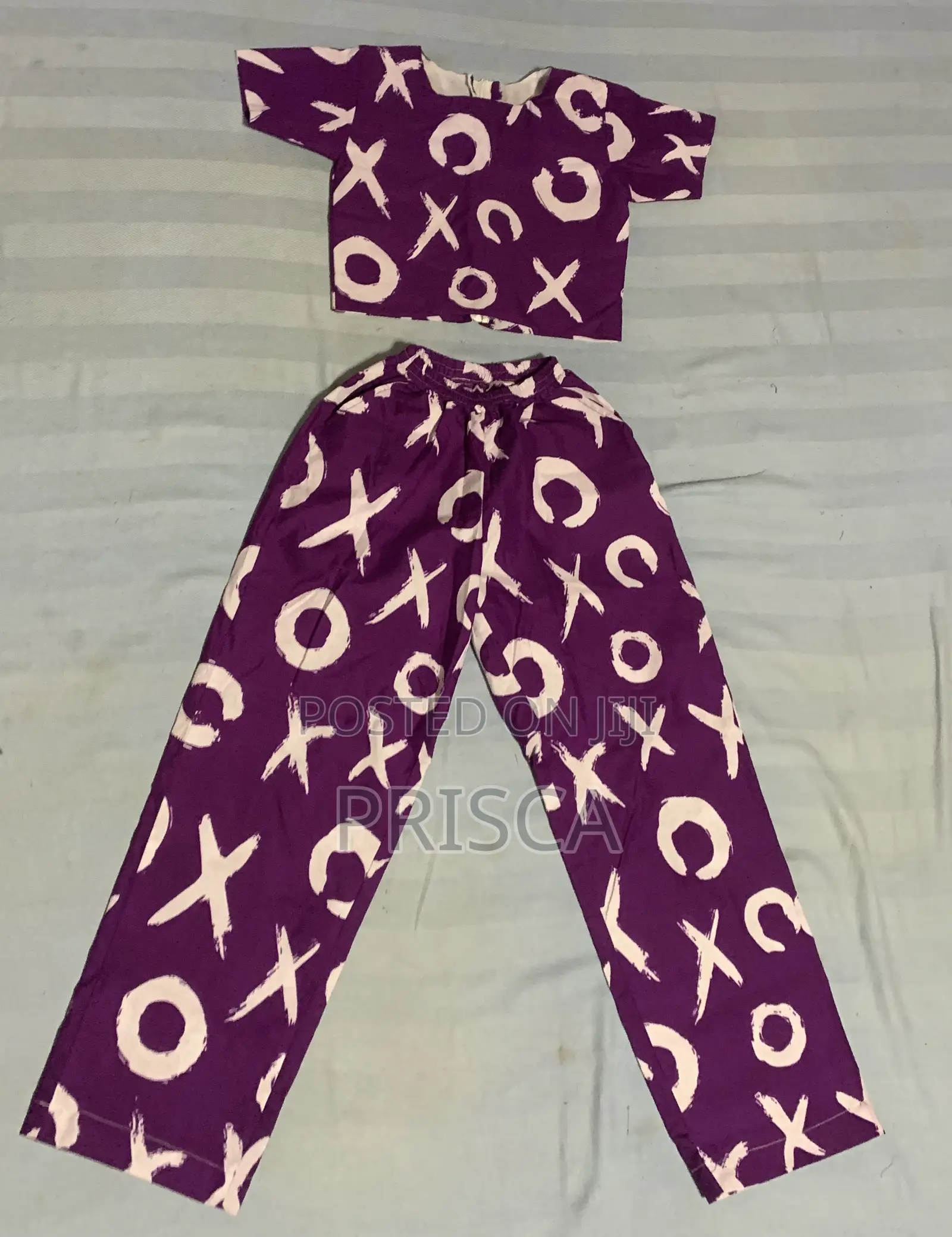 African Print Palazzo Pants/Tops(Mampy Wear)
