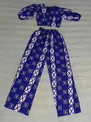 African Print Palazzo Pants/Tops(Mampy Wear)