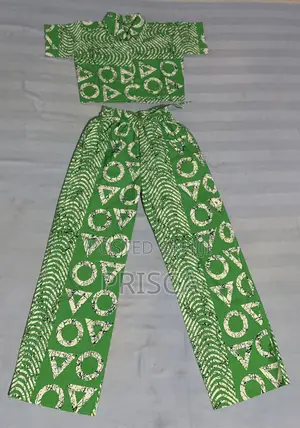 African Print Palazzo Pants/Tops(Mampy Wear)