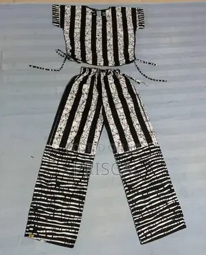 African Print Palazzo Pants/Tops(Mampy Wear)