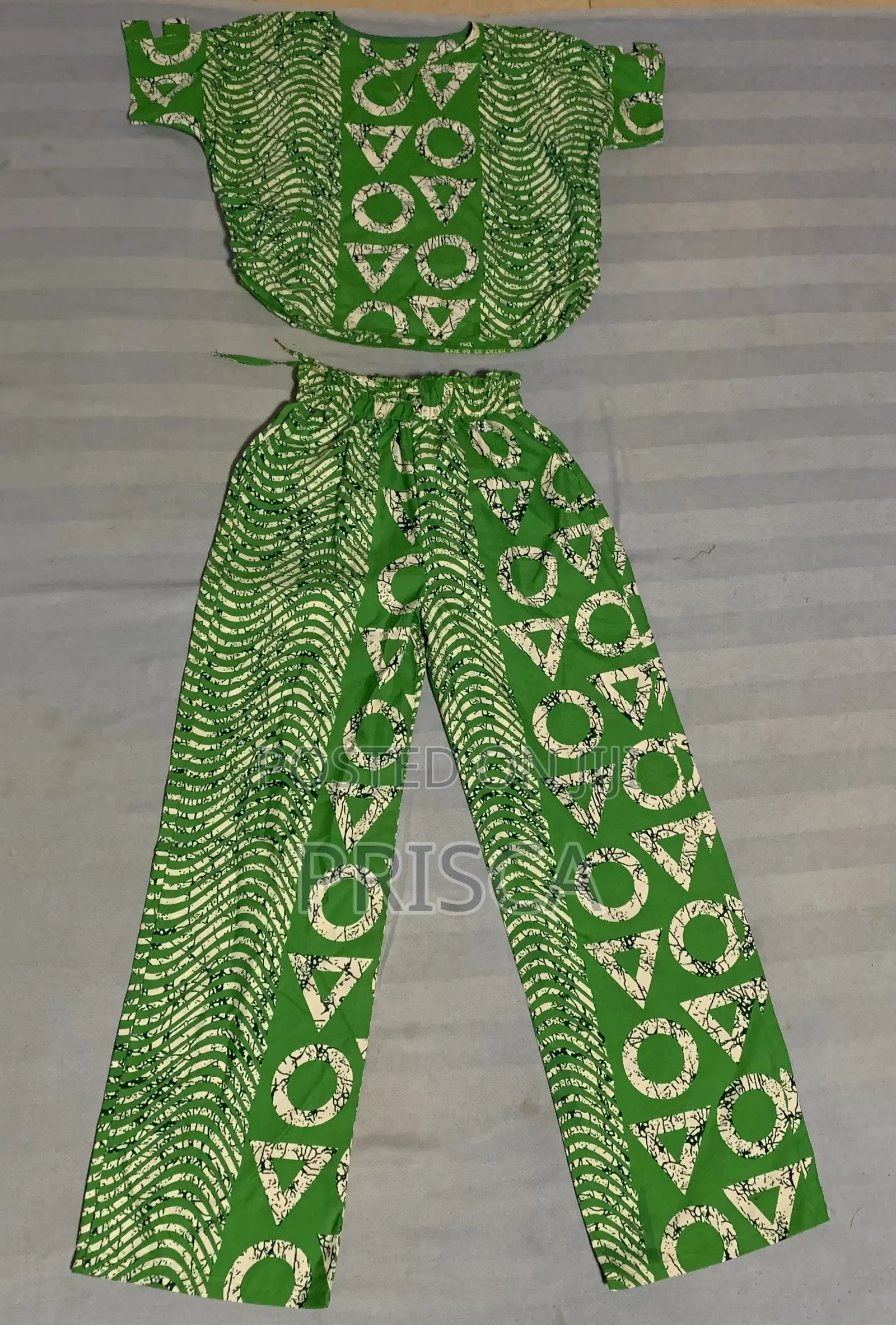 African Print Palazzo Pants/Tops(Mampy Wear)