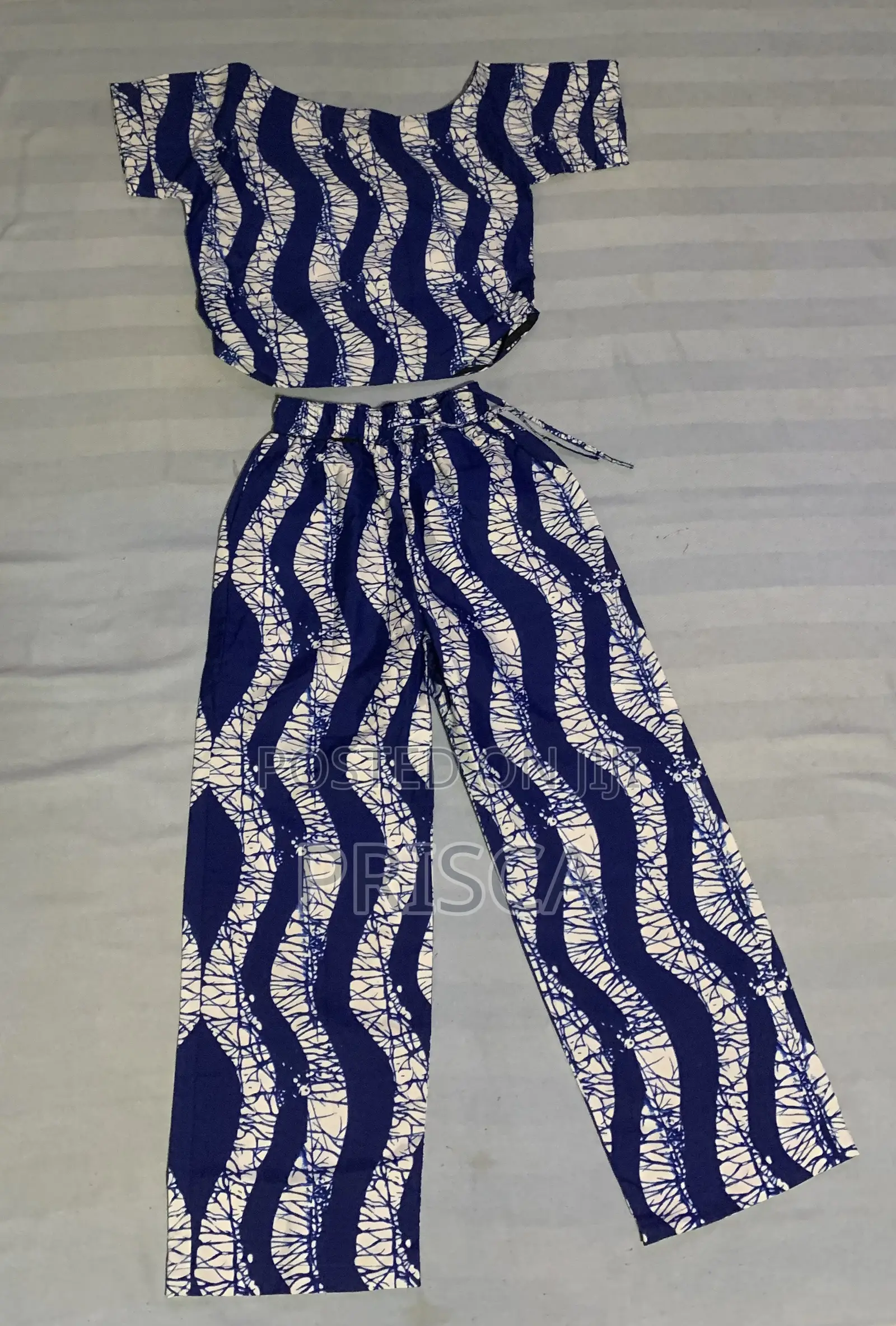 African Print Palazzo Pants/Tops(Mampy Wear)