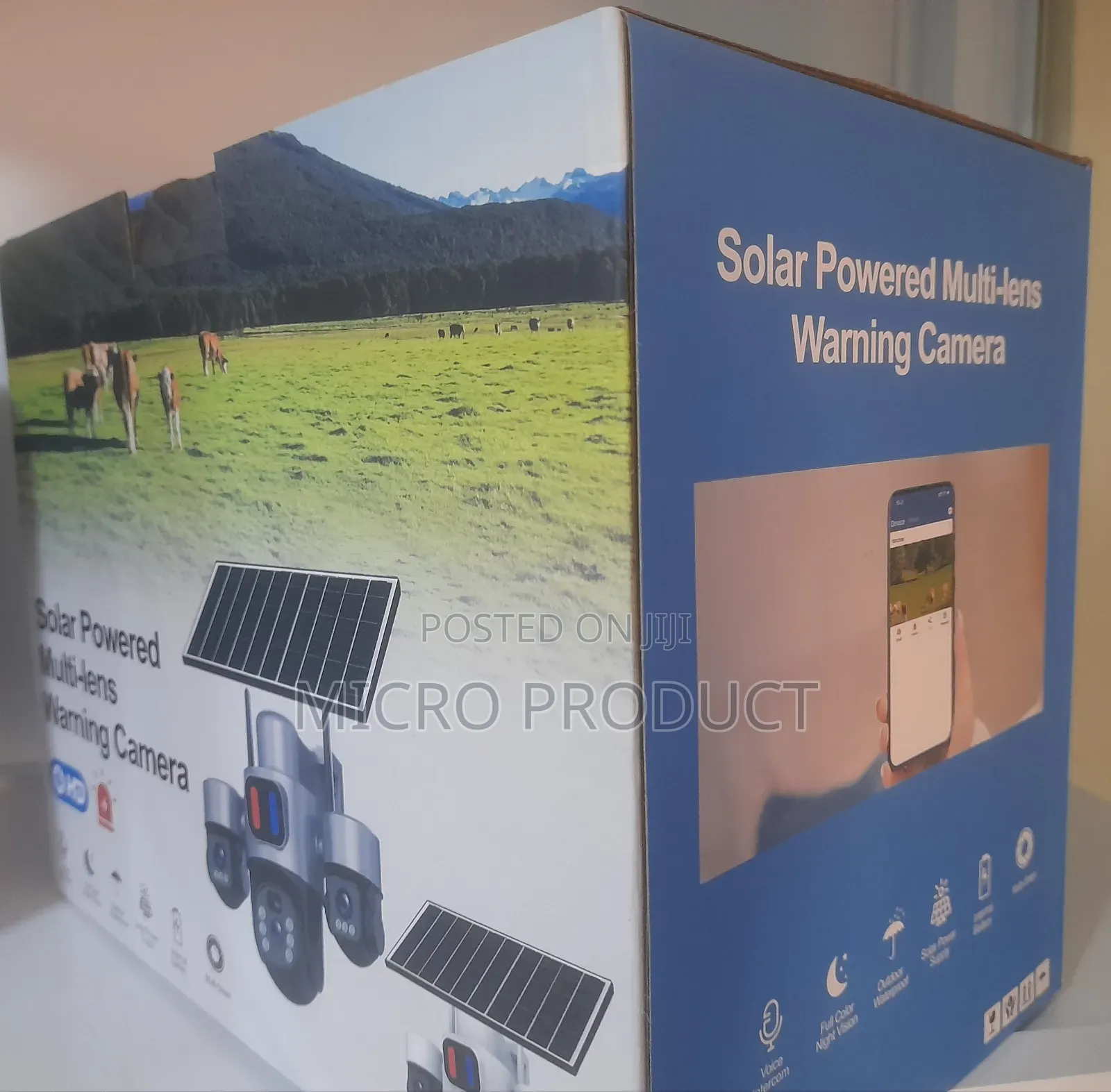 Solar-Powered Multi Lens Camera